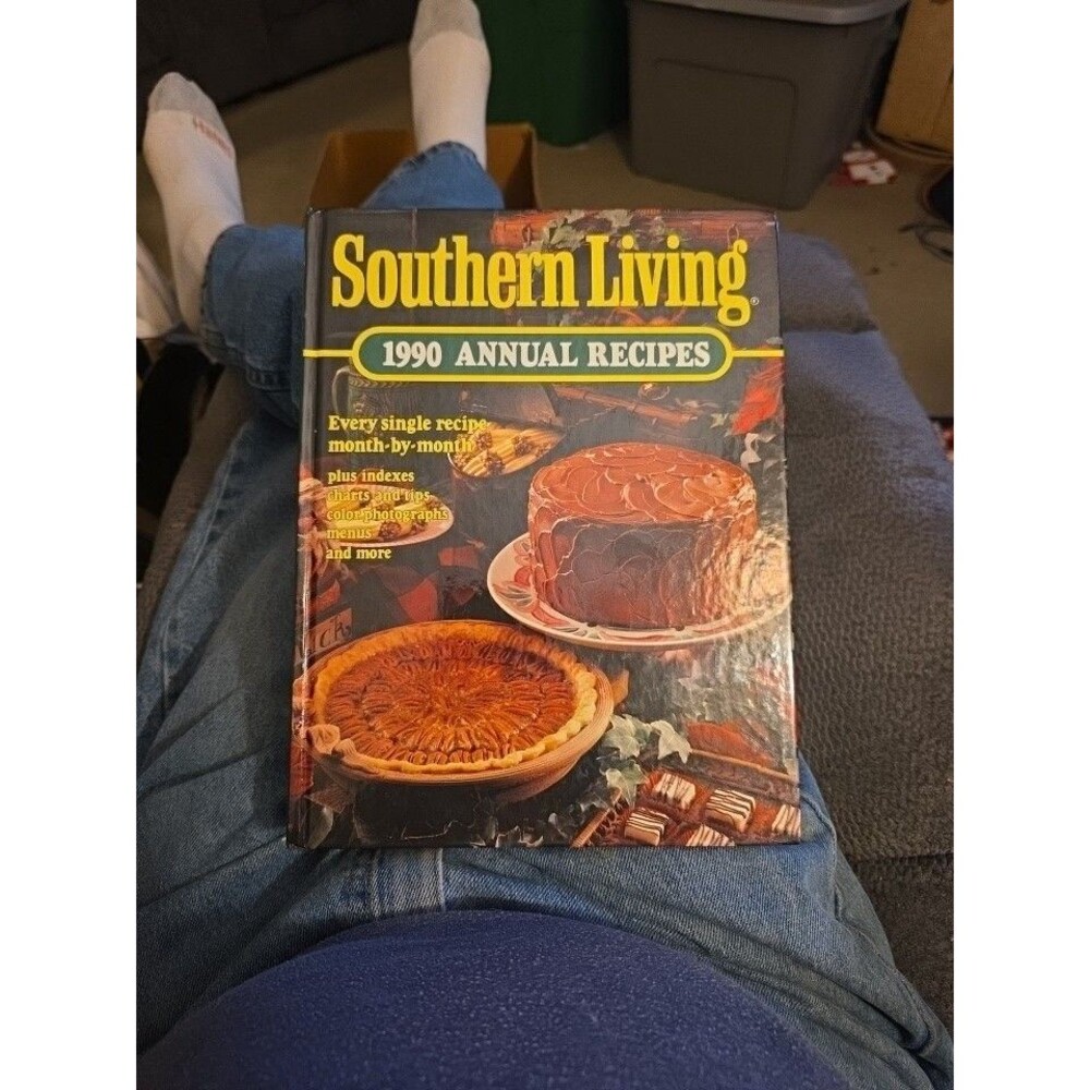 Southern Living 1990 Annual Recipes Book